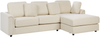 Linksseitiges Ecksofa KOHLO Stoff Helles Beige Linksseitig Bild 4