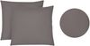 biberna Feinjersey-Spannbetttuch 0077144, silbergrau, 2x 80x80cm Bild 5