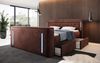 Boxspringbett Divaneo mit TV Lift und Stauraum (2 Schubladen) 140x200 Braun H3 (70-100kg) Bild 2