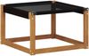 vidaXL Outdoor-Sofagarnitur mit Kissen 7 pcs Natürlich und Schwarz 3368879 Bild 3