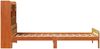 vidaXL Massivholzbett mit Regal ohne Matratze Wachsbraun 75x190 cm 3308908 Bild 5