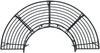 vidaXL Baumbank 4-Sitzanzahl 160 x 80 x 89 cm Stahl Schwarz 42029500 Bild 2