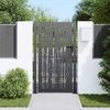 vidaXL Gartentor Schwarz 110 x 180 cm Pulverbeschichteter Stahl 42015897 Bild 3
