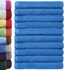 NatureMark 10er Pack Waschlappen | 100% Baumwolle | Frottier Seiflappen | Größe 30x30 cm | Frottee Seiftücher im 10er Pack Farbe: Royal blau Bild 4