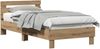 vidaXL Bettrahmen Artisan-Eiche 203 x 95 x 70 cm Holzwerkstoff 874113 Bild 2