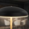 BRILONER - LED Tischlampe kabellos IP44 mit Lichtkante, Touchdimmer, Akku tauschbar, Nachttischlampe, Leselampe, LED Lampe, Dekolampe, Tischleuchte, Akkulampe, Outdoor Lampe, 19,5x30,5 cm, Schwarz Bild 4
