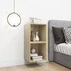 vidaXL Wandschränke 2 Stk. Sonoma-Eiche 37x37x37 cm Holzwerkstoff 805454 Bild 5