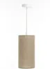 BPS Koncept 0T0-016-15w25 Hängeleuchte BOHO ELEGANT E27 1x40W Hanf natürlich auf PVC-Kunststoff beige H:102cm Ø15cm dimmbar Bild 2