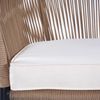 Gartenstuhl Lounge Stuhl 2er Set Gartensessel Rope Loungesessel Outdoor Beige Bild 2