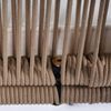 Gartenstuhl Lounge Stuhl 2er Set Gartensessel Rope Loungesessel Outdoor Beige Bild 4