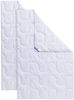 Microfaserbettdecke, 2 für 1, Bettdecken für Sommer und Winter, inkl. 1 Gratis-Leichtdecke, Beco, Füllung: Polyester, Bezug: Polyester, Bettdecke 155x220 cm Bild 2