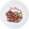 2er Set La Pizza Pizzateller Ø30,5cm 2 Personen XL-Teller Pizza-Dekor Platte Bild 3