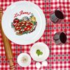 2er Set La Pizza Pizzateller Ø30,5cm 2 Personen XL-Teller Pizza-Dekor Platte Bild 2