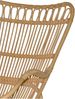 Schaukelstuhl "Chris" aus Rattan, handgeflochten, naturfarben Bild 3