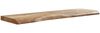 Wandregal mit Baumkante Akazie Massivholz 100 cm, Design Schweberegal Wandboard Massiv, Regal Holz Natur, Landhausstil Hängeregal Bild 2