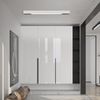 ZMH Deckenlampe LED Deckenleuchte Wohnzimmer - 107CM Wohnzimmerlampe Lang Küchenlampe 32W Bürolampe Decke Modern Dimmbar mit Fernbedienung Büro Deckenbeleuchtung Panel für Küche Schlafzimmer Bild 4