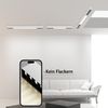 ZMH Deckenlampe LED Deckenleuchte Wohnzimmer - 107CM Wohnzimmerlampe Lang Küchenlampe 32W Bürolampe Decke Modern Dimmbar mit Fernbedienung Büro Deckenbeleuchtung Panel für Küche Schlafzimmer Bild 2