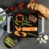 Princess Teppanyaki Chef Premium Compakt Grillplatte, für 1-2 Personen, 1500Watt, Schwarz / Silber, 28 x 28 cm Bild 3