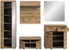 Garderobenkombination (B/H/T: 272x197x40 cm) in Evoke Oak Nachbildung Bild 3