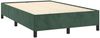 vidaXL Boxspringbett mit Matratze Dunkelgrün 120x190 cm Samt 3270484 Bild 4