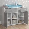 Wickelkommode Leonie Grau 113 x 109 cm Vicco Bild 5