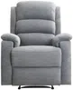 Vente-unique - NEVERS Sessel Stoff Grau - B 95 cm x H 103 cm x L 86 cm Bild 3