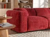 Vente-unique - POGNI Sofa StoffStoff Rot - B 165 cm x H 73 cm x L 280 cm Bild 4