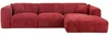 Vente-unique - POGNI Sofa StoffStoff Rot - B 165 cm x H 73 cm x L 280 cm Bild 2