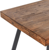 Esstisch WARTON Dunkelbraun 180 cm 90 cm Kiefernholz Bild 5