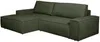 Vente-unique - AMELIA Sofa Stoff Grün - B 167 cm x H 85 cm x L 267 cm Bild 4