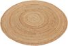 carpetfine Teppich Nele Juteteppich Naturfaser, rund, Höhe: 6 mm, geflochtener Wendeteppich aus 100%Jute, in rund und oval, viele Größen Bild 4