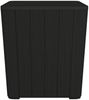 vidaXL Gartentisch mit Abnehmbarer Tischplatte Schwarz Polypropylen 364152 Bild 5