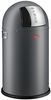 Wesco 'Pushboy Junior' Abfallsammler, 22 Liter, Stahlblech, Graphit Matt Bild 2