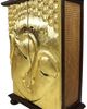 Oriental Galerie Mehrzweckschrank Wandschrank Schrank Holzschrank Kommode Flurschrank 90 cm Buddha Gold (1-St) Bild 2