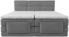 Vente-unique - LODI Bett Stoff Grau - B 188 cm x H 118 cm x L 215 cm Bild 5