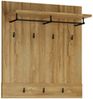Garderoben-Set >Cortina< (5-teilig) in Grandson Eiche Dekor - 244x195x38 (BxHxT) Bild 5