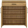 Garderoben-Set >Cortina< (5-teilig) in Grandson Eiche Dekor - 244x195x38 (BxHxT) Bild 3