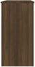 vidaXL Schreibtisch Braun Eichen-Optik 80x40x75 cm Holzwerkstoff 815476 Bild 5