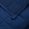 vidaXL Gewichtsdecke Stoff, 1x Gewichtsdecke, Blau, 200x220 cm, Stoff, 9 kg Bild 5