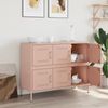 vidaXL Sideboard Rosa 100,5x39x79 cm Stahl 843097 Bild 3