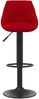 vidaXL Barhocker 2 Stk. Weinrot Samt [335355] Bild 4