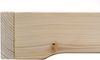 Studentenbett Futon extra niedriges Holzbett 80x200 cm Fichte Tanne geölt V-60.47-08Rollrost inkl. Bild 5