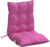 vidaXL Niedriglehner-Auflagen 4 Stk. Rosa Oxford-Gewebe 377732 Bild 5