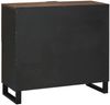 vidaXL Sideboard Braun 80 x 33 x 75 cm massives Mangoholz 4018035 Bild 5