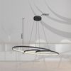 LED Pendelleuchte, schwarz, CCT, H 120 cm Bild 5