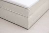 Home affaire Boxspringbett Bellissimo, Doppelbett, Polsterbett, Federkernbett, Komforbett, inkl. 9cm Topper, 5-Zonen-Taschen-Federkernmatratze, Härtegrad 3 Bild 4