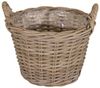 colourliving Weidenkorb Pflanzkorb mit Henkel "Potato", Handgefertigter Weidekorb, mit Folieneinsatz und Griffen Bild 2
