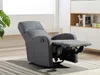 Vente-unique - Relaxsessel Fernsehsessel - Stoff - Anthrazit - ISAO Bild 2