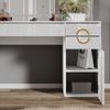Schminktisch Adela Weiß 115 cm mit LED-Spiegel Vicco Bild 5