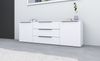 borchardt Möbel Sideboard Tom, Kommode Breite 166cm, hängend oder stehend mit Metallgriffen, 2 Türen 3 Schubkästen, verstellbare Einlegeböden Bild 4
